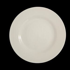 Tabletop Gallery White 6.25" Bread Dessert Plates Set of 6 Microwave Safe